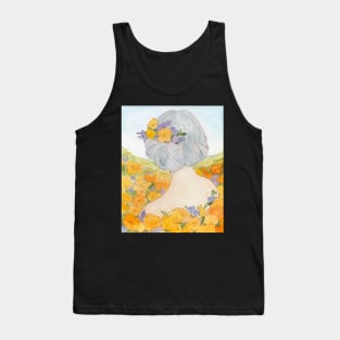 California Poppies Tank Top